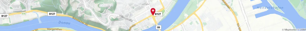 Kartendarstellung des Standorts für Apotheke Lentia in 4040 Linz